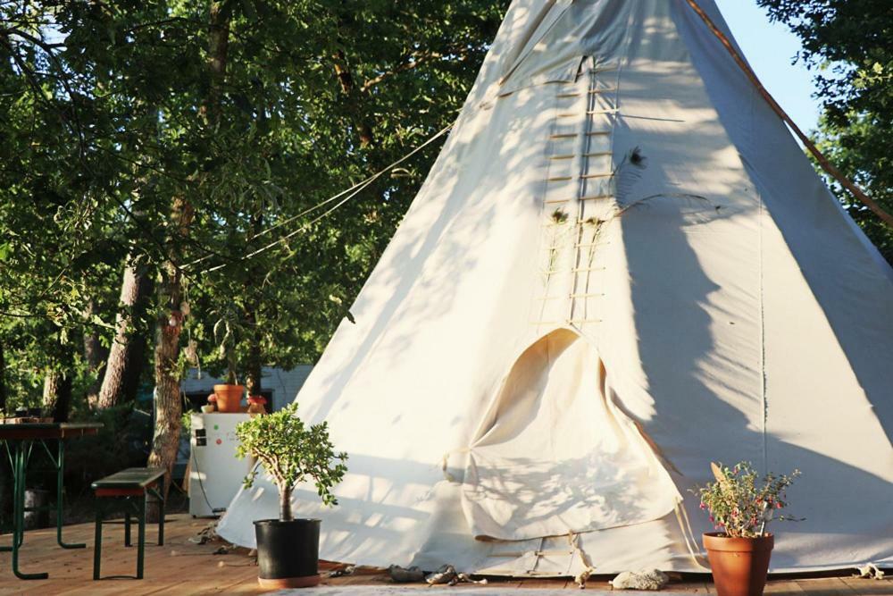 Tipi Lodge Dans La Foret Mimizan-Plage Zewnętrze zdjęcie