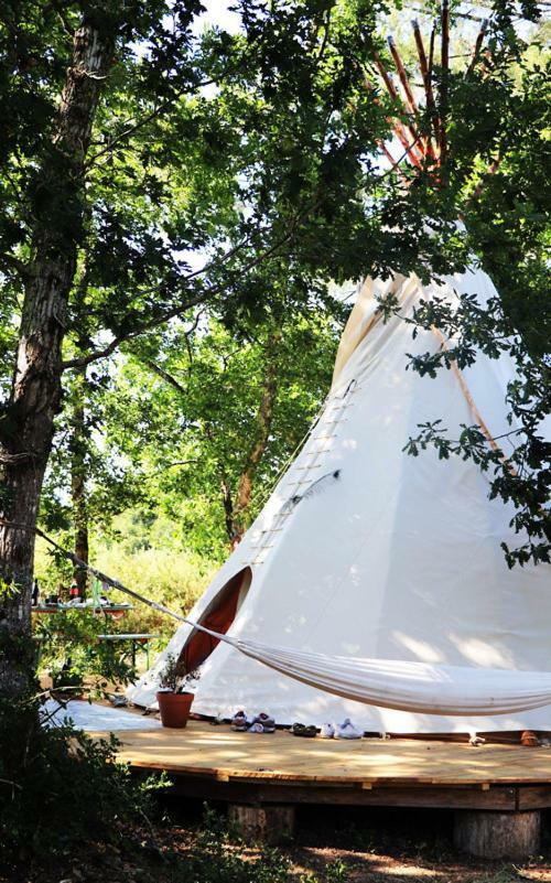 Tipi Lodge Dans La Foret Mimizan-Plage Zewnętrze zdjęcie